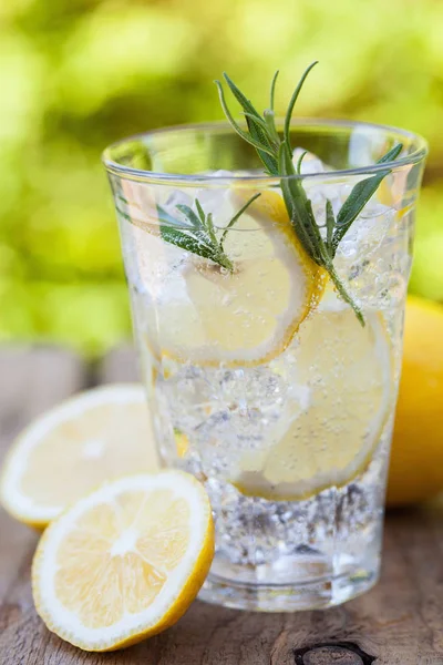 serinletici limonata içecek gözlük rosemary ile