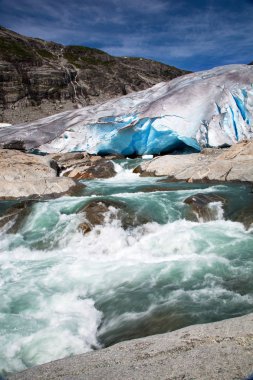 Nigardsbreen buzul yaz, Norveç