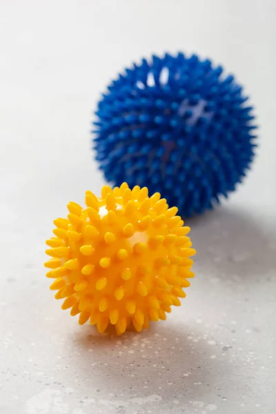 Massage Rubber Balls Self Massage Reflexology — Stock Photo, Image