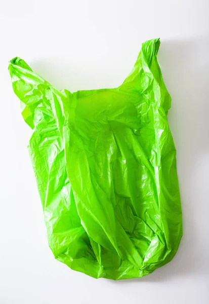 一次性塑料袋 环境问题 — 图库照片