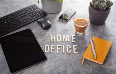 Klavye bilgisayarlı ofis metin masası akıllı telefon, ev bilgisayarları, çalışma alanı