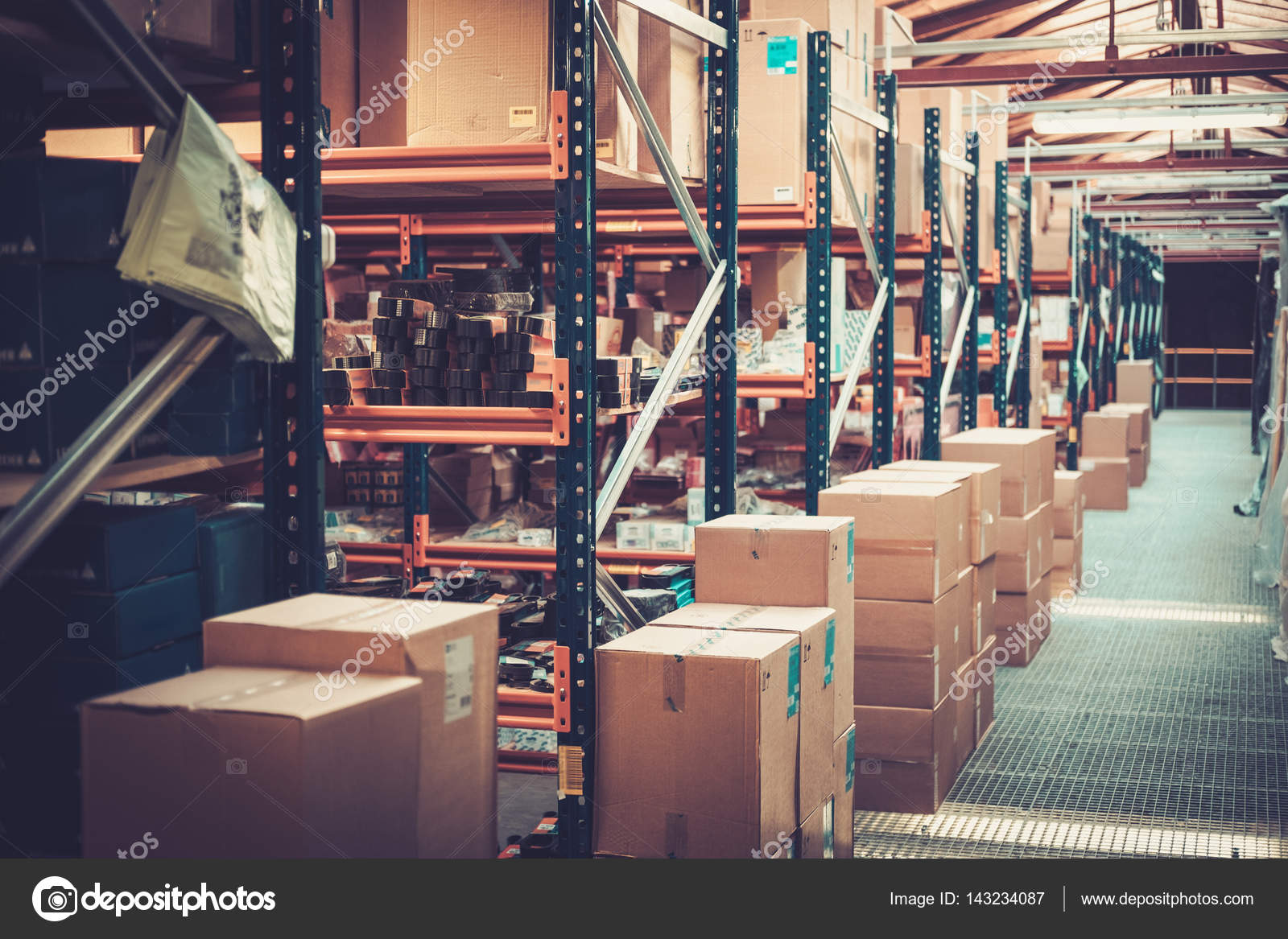 Crates And Boxes On A Shelves In Warehouse Photo By Nejron Crates And Boxes On A Shelves In Warehouse Photo By Nejron