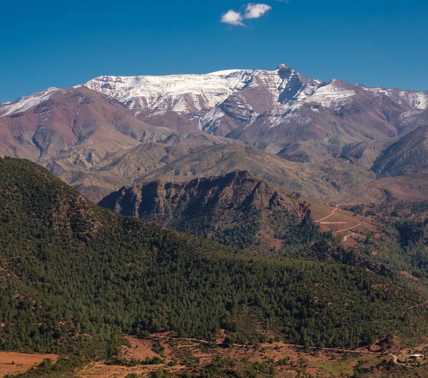 Morocco The High Atlas Mountain range view — Stock Photo, Image