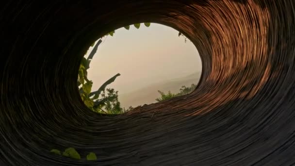 巴厘美丽的自然景观 — 图库视频影像