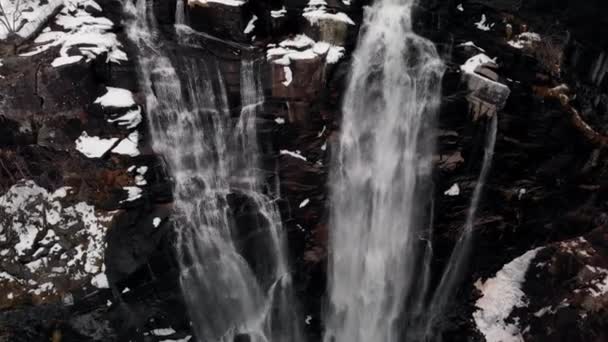 Cascada Garganta Bordalsgjelet Voss Noruega — Vídeo de stock