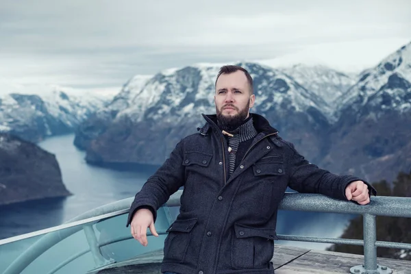 ノルウェーのオーランドフィヨルドの眺め — ストック写真