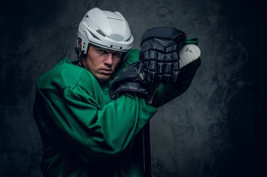 Hokey oyuncusu koruyucu giysiler