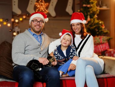 Dostu aile Noel Kutlamaları