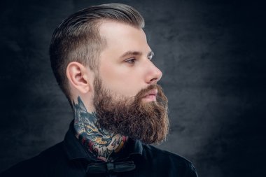 Sakallı hippi erkek