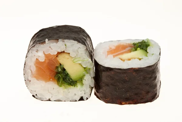 Japońskie sushi rolki — Zdjęcie stockowe