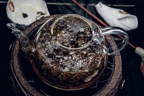 पारंपारिक हर्बल चहा — स्टॉक फोटो, इमेज