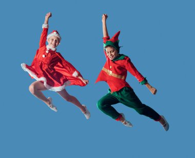  Çocuklar Peter pan ve kızlık kostümleri kar