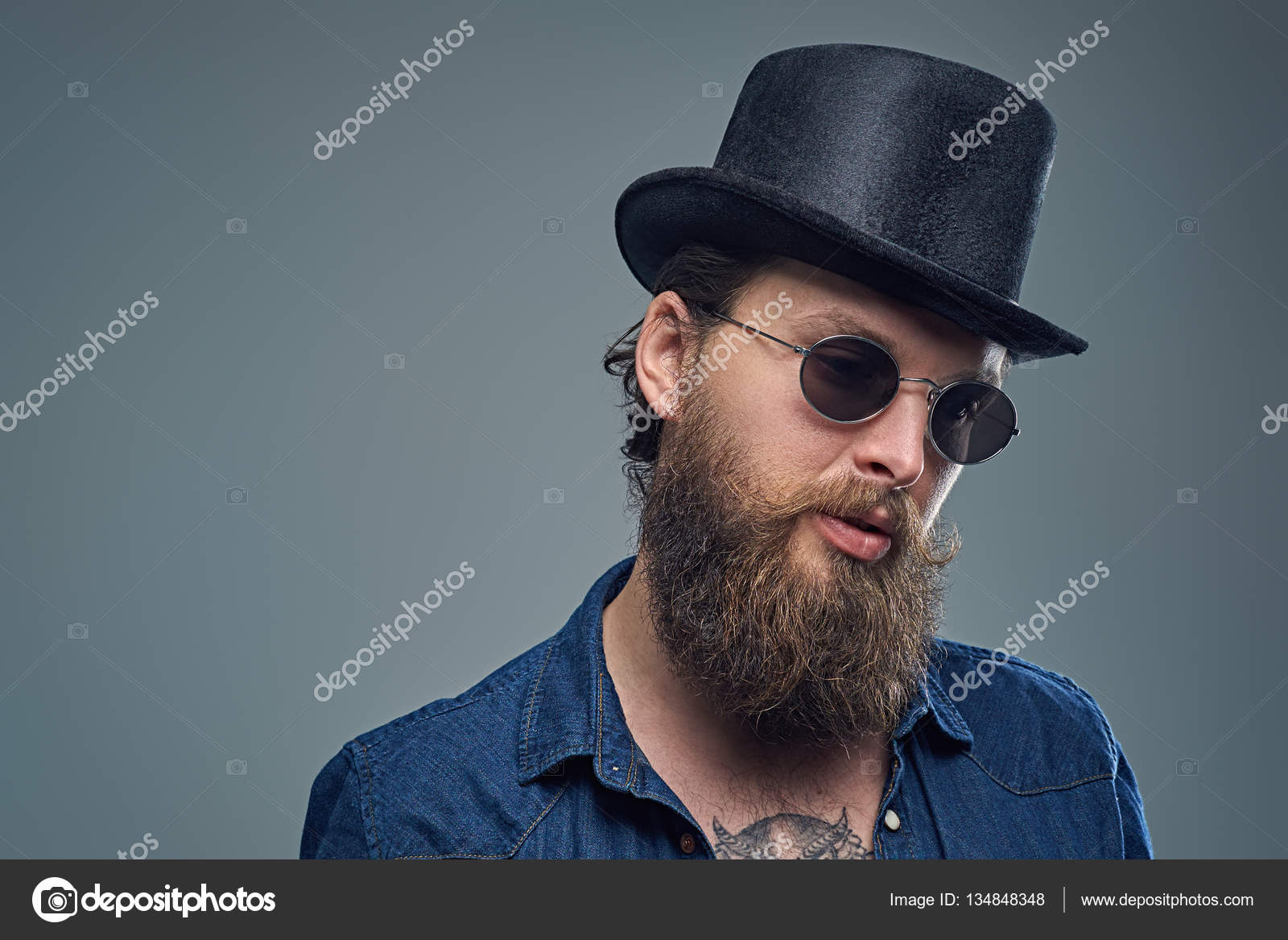 male hipster hat