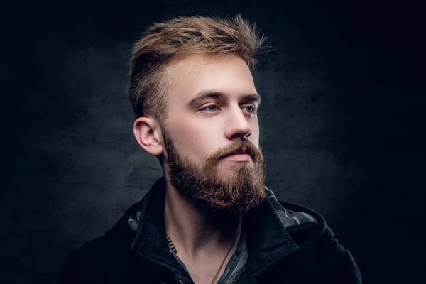 Homem urbano barbudo — Fotografia de Stock