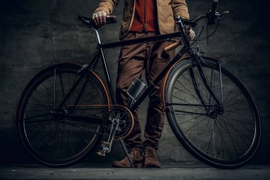 Hız hipster's bisiklet tek