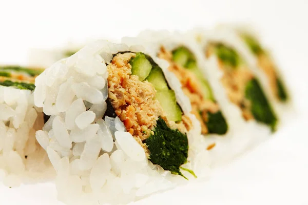 Olika typer av sushi — Stockfoto