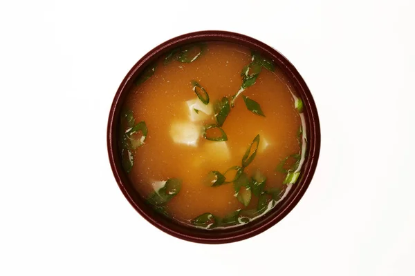 Asian soup in a bowl — Stock Image Asian soup in a bowl Stock Picture