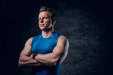 Çekici sportif erkek