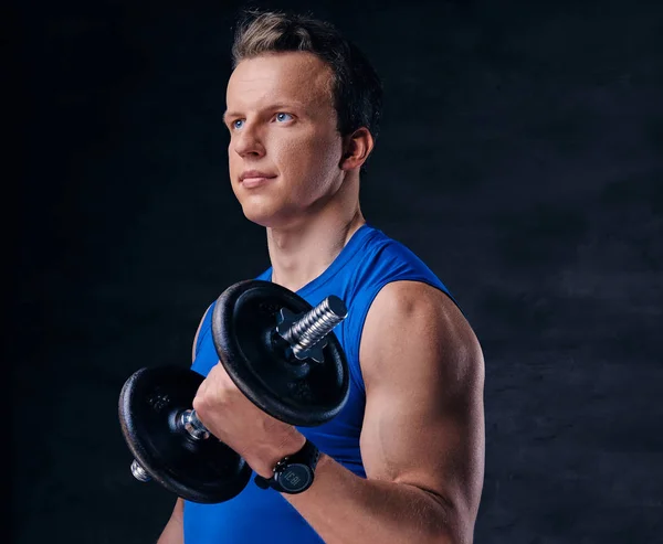 Portret van atletische Man — Stockfoto