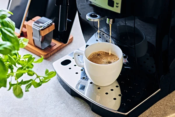 Professionelle Kaffeemaschine — Stockfoto