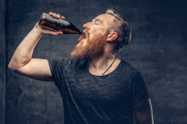 Dostum içecekler şişe bira zanaat