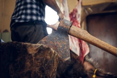 Et balta görüntü kadar kapatın