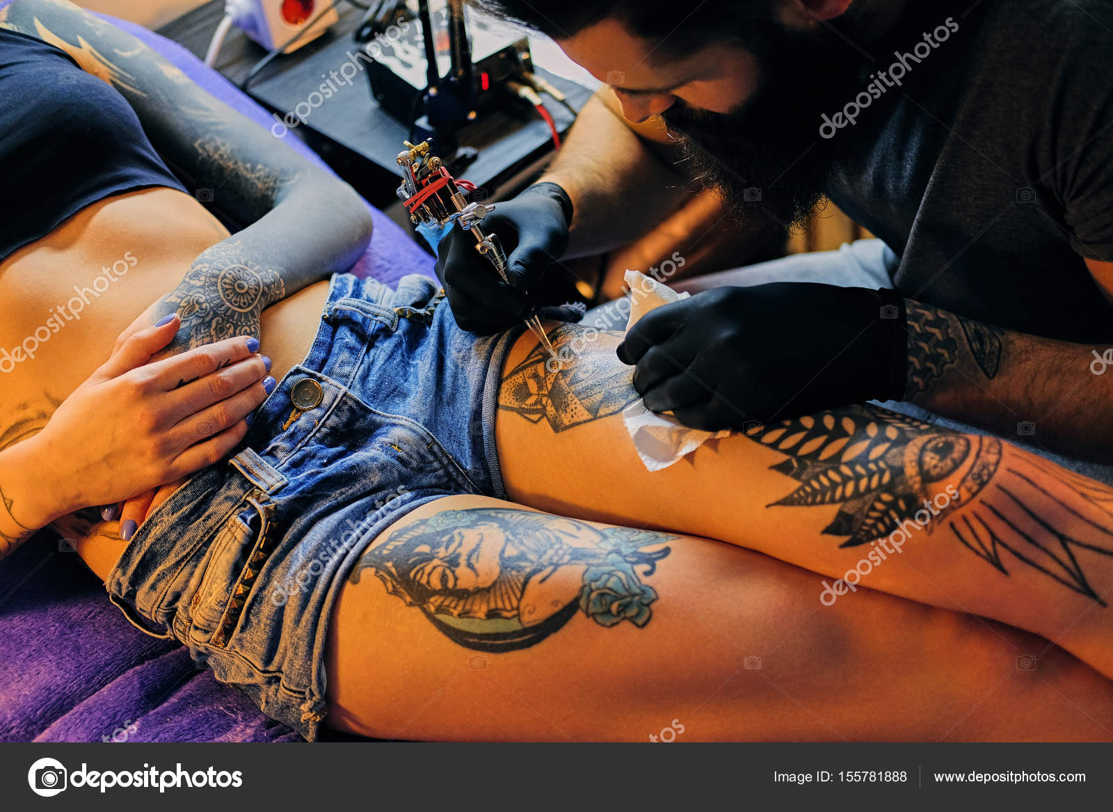 Full body tattoo Stock Photos, Royalty Free Full body tattoo Images |  Depositphotos