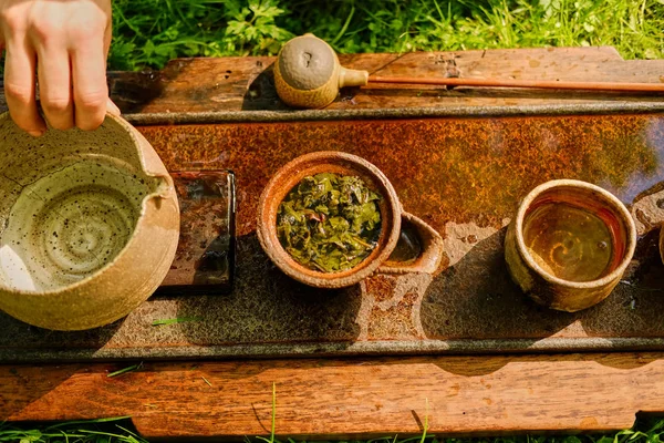 Cerimônia de chá chinês — Fotografia de Stock