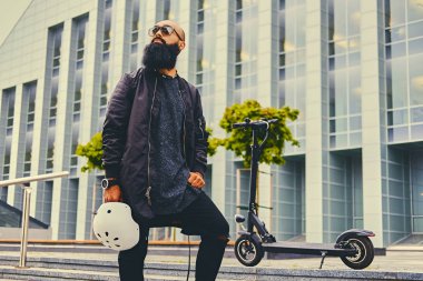 şık sakallı erkek