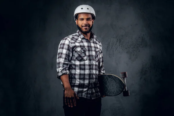 Patineuse vêtue d'une chemise polaire — Photo