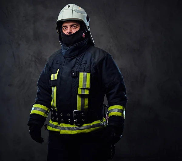 소방 관의 안전 헬멧. — 스톡 사진