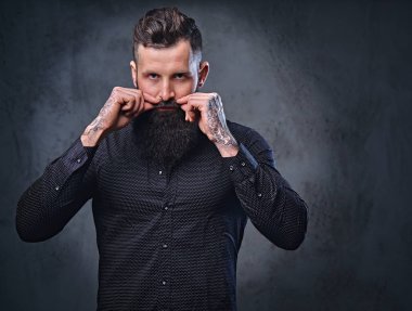 şık sakallı erkek