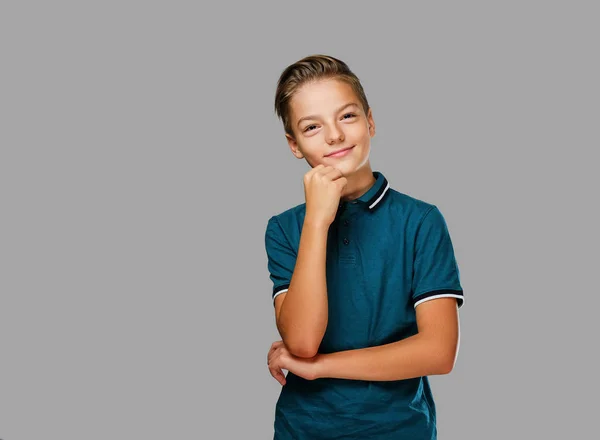 Smart teenager boy. — Stock Photo, Image