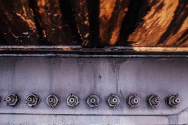 Paslı demiryolu taşıma bölümleri arka plan.