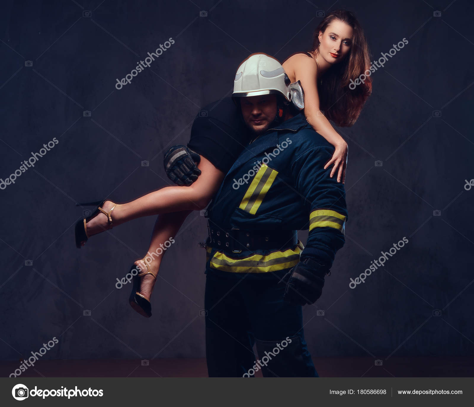 sexy black firefighter picture Desirae spencer lesbian