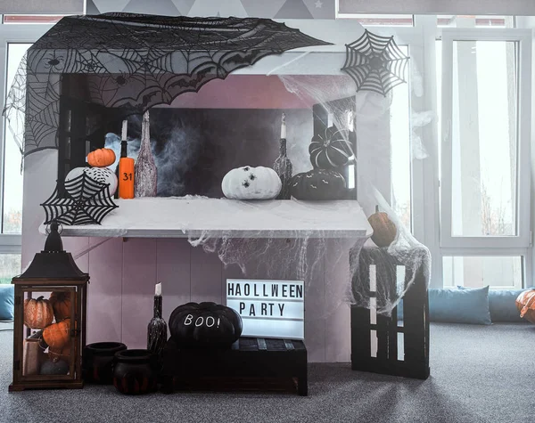 Halloween dekoráció gyerekeknek party — Stock Fotó