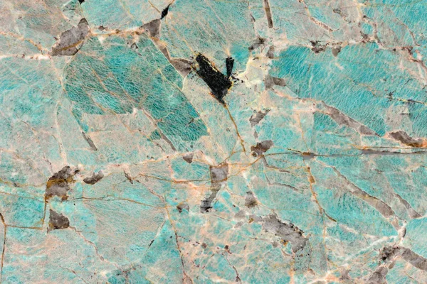 Motif Naturel Granit Turquoise Beige Couleur Poli Tranche Minérale Super Photo De Stock