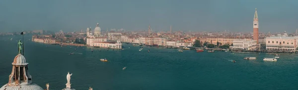 Panorama från klocktornet San Giorgio Maggiore, Venedig, Italien — Stockfoto