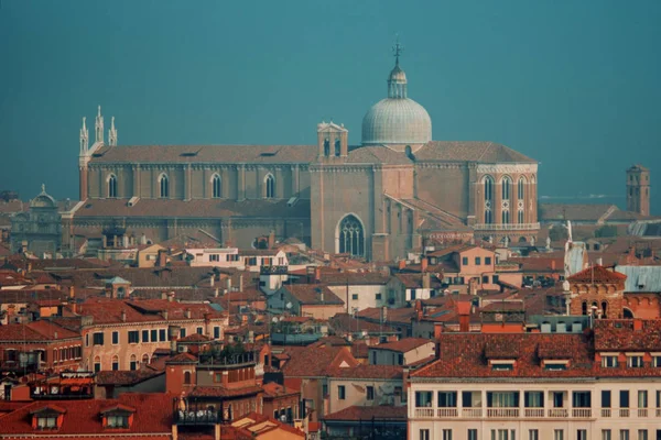 Vista desde el campanario San Giorgio Maggiore, Venecia, Italia —  Fotos de Stock