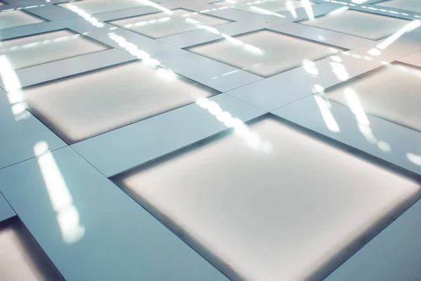 Abstrakter Hintergrund, Kunststoff oder Glas, futuristische Oberfläche — Stockfoto