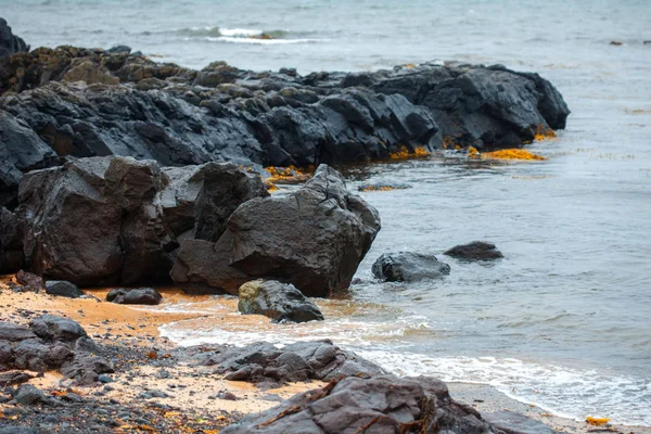 Djupalonssandur playa Snaefellsnes Islandia. Islandia, hermoso paisaje del norte —  Fotos de Stock