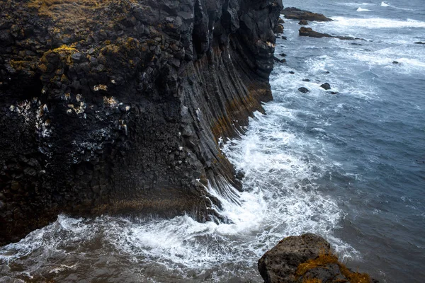 Djupalonssandur beach Snaefellsnes Island. Island, vackra norra landskapet — Stockfoto