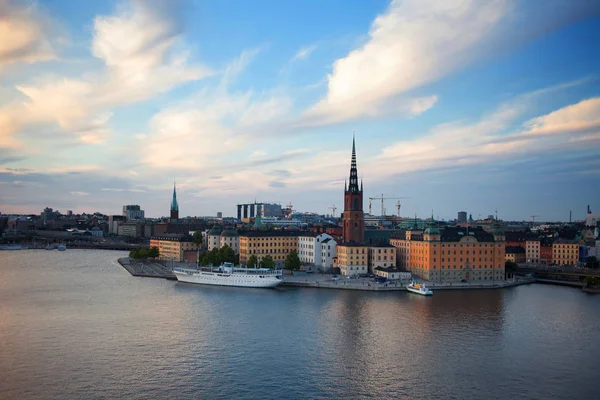 Stockholms. Stadtbild von Stockholm — Stockfoto