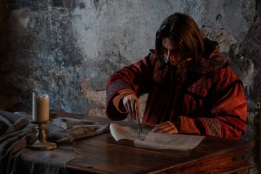 history of scientific knowledge, the concept. A young man in the image of the scientist