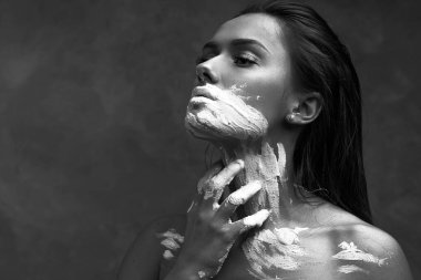 Dumbness and inability to speak about problems and thoughts, concept.