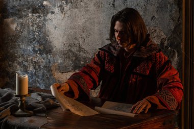 history of scientific knowledge, the concept. A young man in the image of the scientist