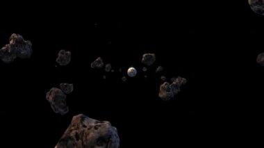 Dünya 'ya uçan asteroit akıntısı, uzay tehlikesi