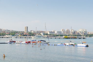 Gelendzhik. Promenade görüntülemek.