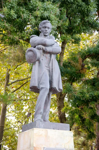 Monument till Michail Lermontov. Gelendzhik. — Stockfoto