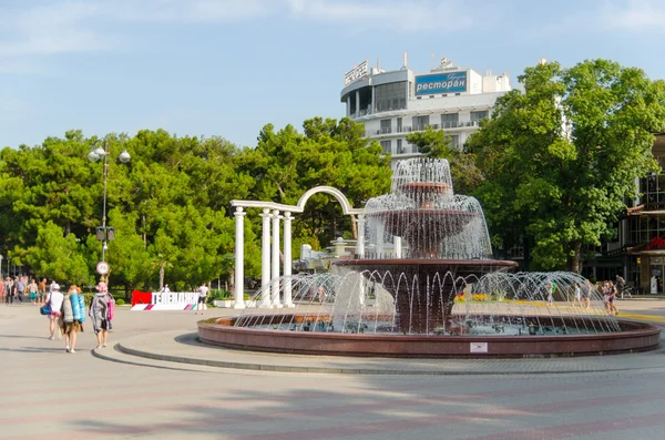 Gelendschik. Zentraldamm. — Stockfoto